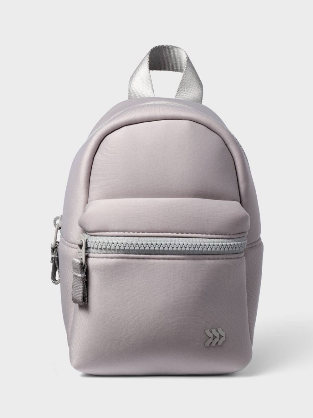 Mini Backpack Crossbody in Light Gray For Women T